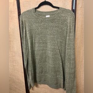 Gap Light Weight Sweater Olive Size L Preowned